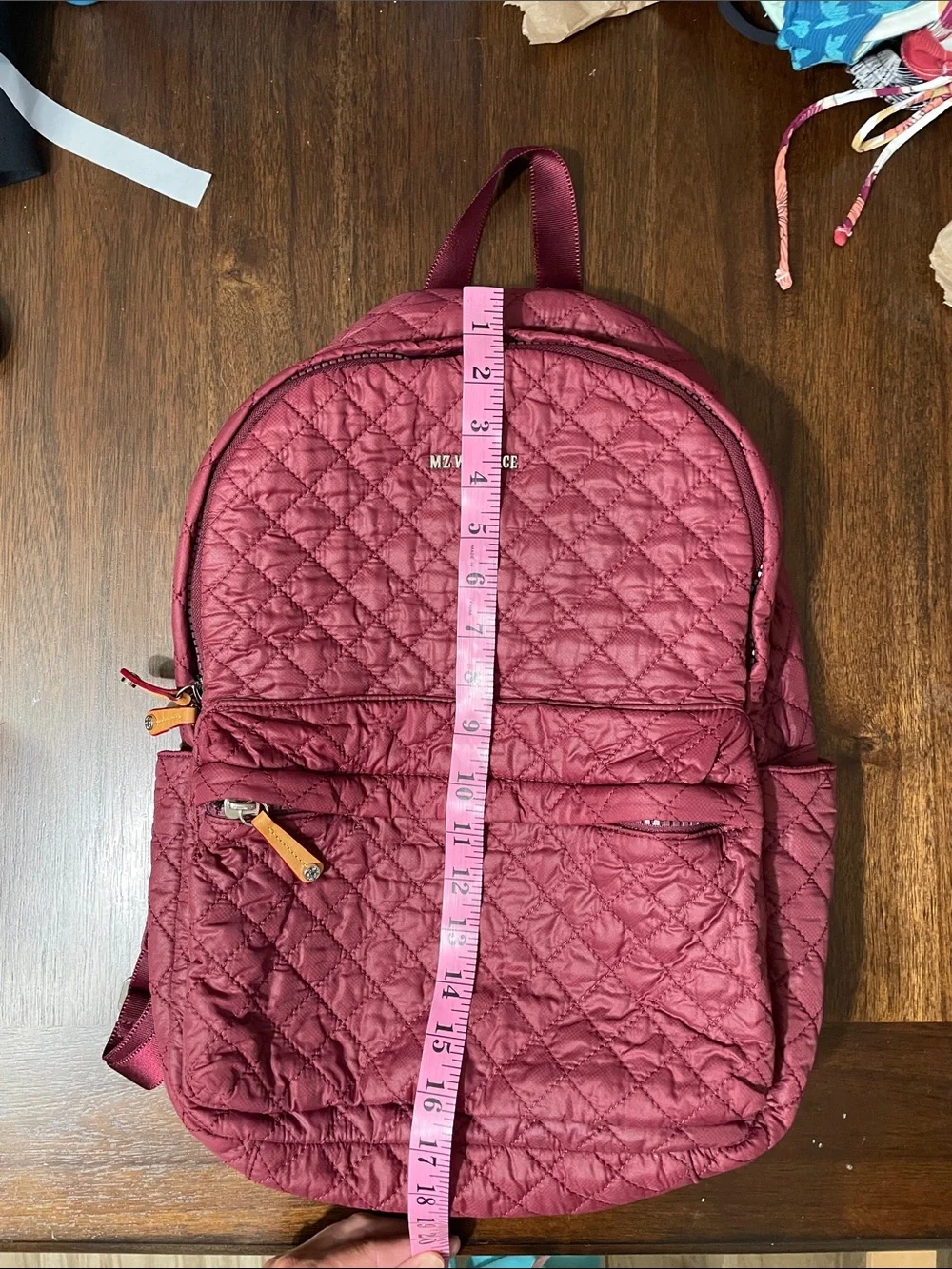 MZ Wallace lightweight quilted